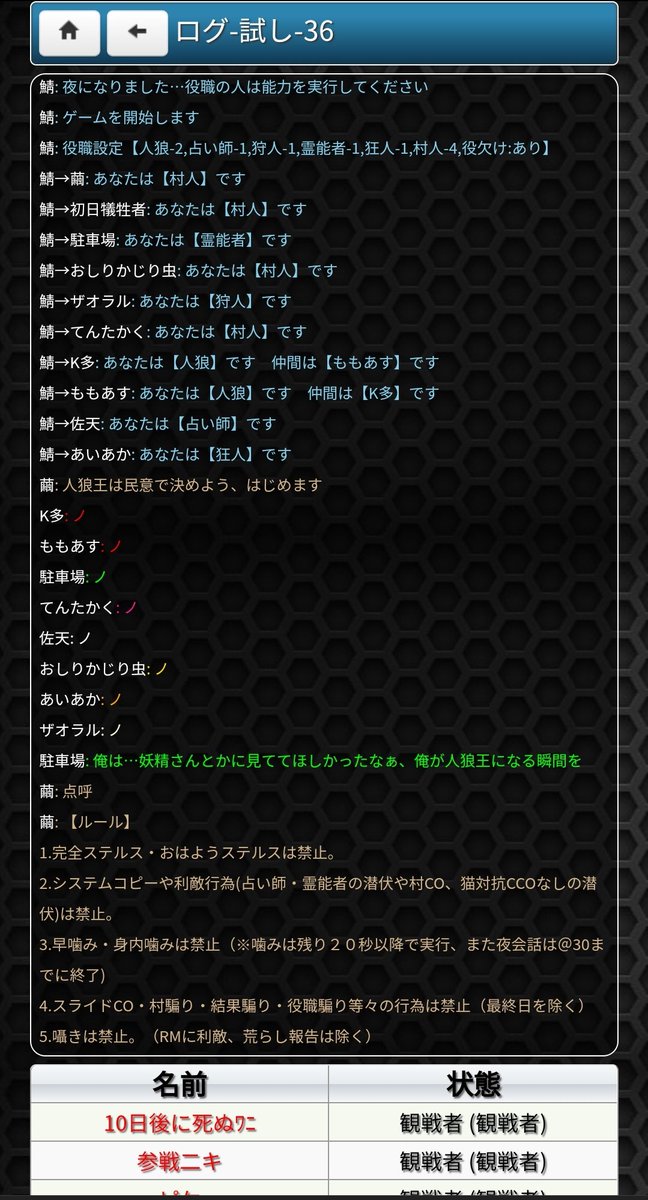 onlinePL_'s tweet photo. 前回の人狼王決定戦

MVP:ザオラルさん
主催:繭さん ｊamを持参

https://t.co/uqM43jGlXK https://t.co/A5fQ38Tdsr