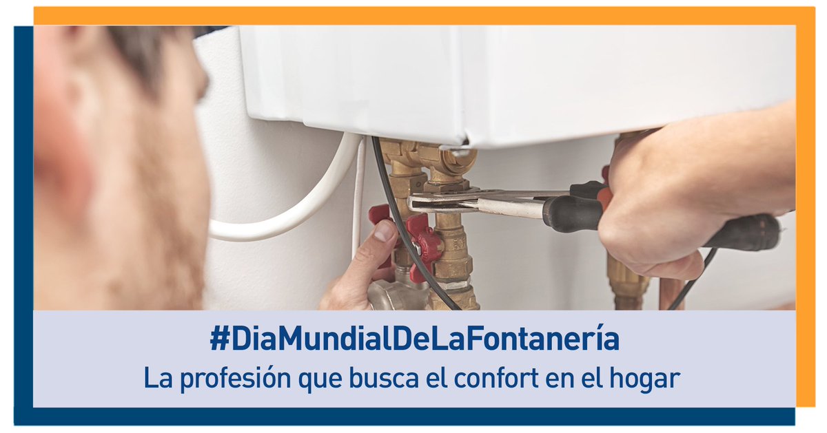 BAXI_ES's tweet photo. Hoy es el #DíaMundialDeLaFontanería, una buena ocasión para recordar que nuestros compañeros también son responsables de que alcancemos el #confort en nuestras casas. #Instaladores: ¡orgullosos del oficio y de vosotros!

¡Ayúdanos a que les llegue a todos con un 🔄  o ♥️! https://t.co/lsphhfVjUu