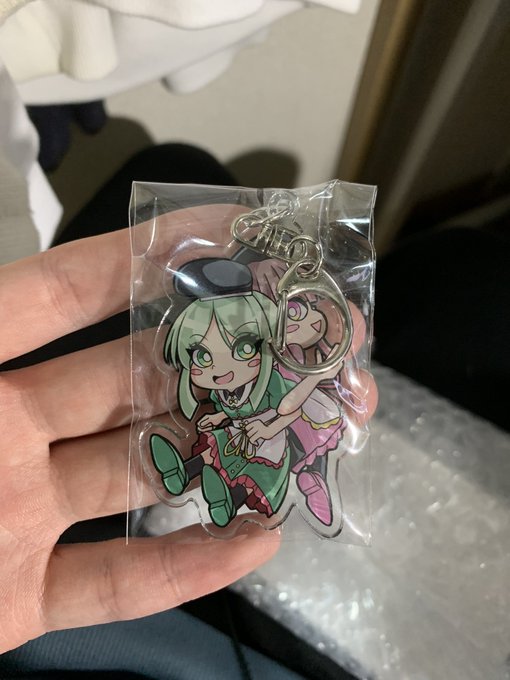 新潟例大祭で頒布予定のアクキーです〜 