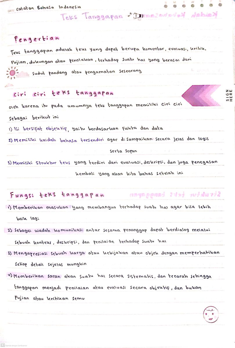 prettylovesse's tweet photo. catatan bahasa indonesia kelas 9 semester 2
materi tentang 
[teks tanggapan] https://t.co/fEZI0GoRn0