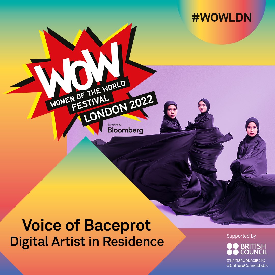 So happy to be back for <a href="/WOWisGlobal/">WOW - Women of the World</a> London Festival! ✨

We’re doing things a bit different this year with a special contribution supported by @idBritishArts.

For more info, go to linktr.ee/WOWGlobal.

#VOB
#VoiceOfBaceprot
#WOWFestival
#WOWLND