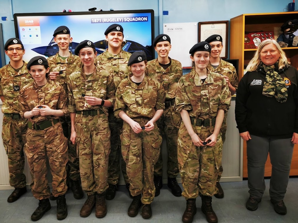 Eight of our cadets were assessed for their Basic Radio Operator qualification last night, and all passed! Great work 🙂