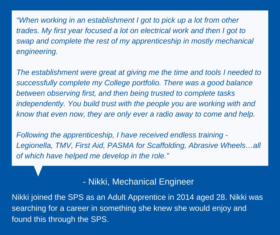 scottishprisons's tweet photo. As part of #ScottAppWeek22 we asked members of our Estates Team to share their experience as a Modern Apprentice here at the Scottish Prison Service.
For more information on this yearβs Modern Apprenticeship programme, please visit: https://t.co/LI06rShr97 https://t.co/fhGJC5xOsG