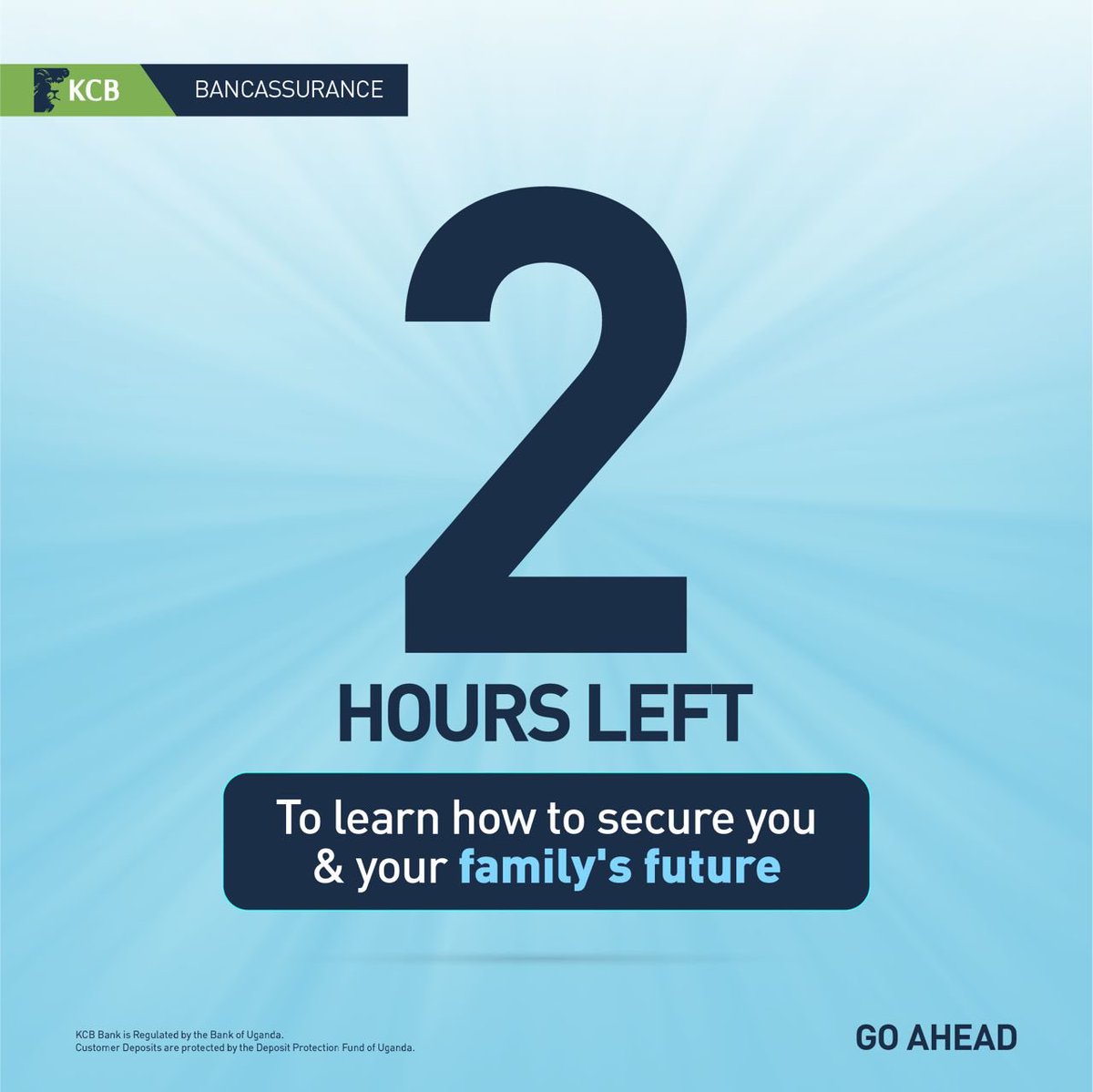 Rita_Arinaitwe's tweet image. . @kcbbankug will be hosting a space on Bancassurance. Tune in to learn more on how you can secure your life and live with no worries. 
#KCBBancassuranceSpace #InsuranceWeek22