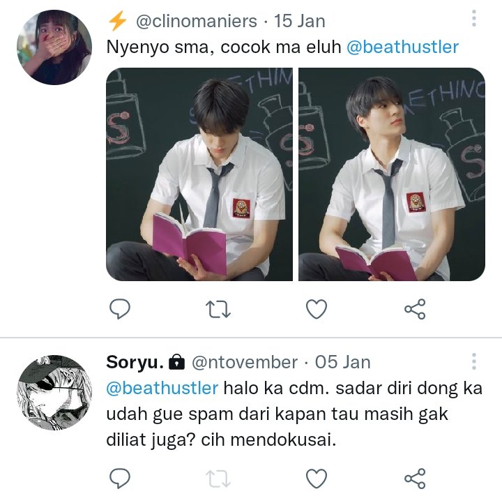 beathustler's tweet photo. Kenapa kalian berdua lushu bgt ☹️ https://t.co/3gwakg2dOS