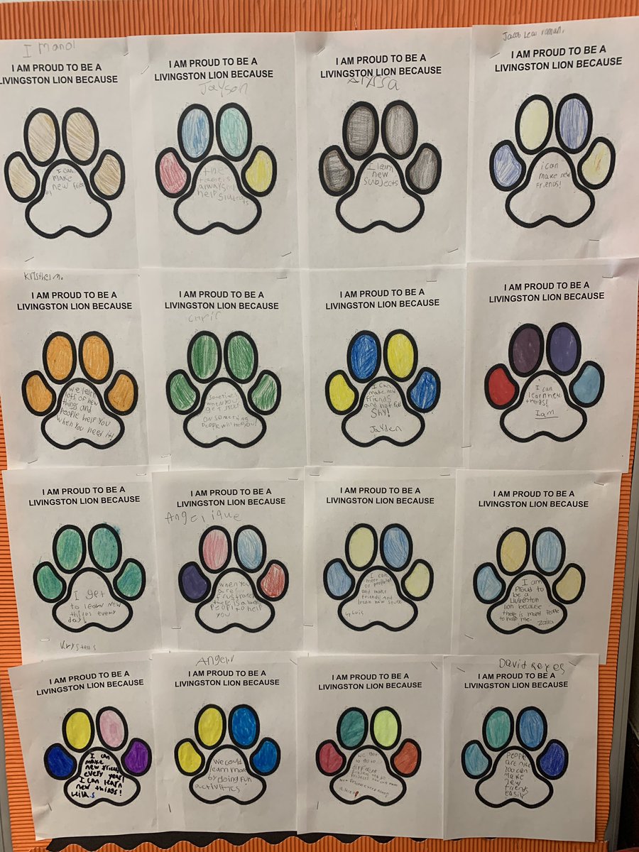 Lisa Macor (@lisa_macor) on Twitter photo We are PROUD to be a Livingston lion because..
<a href="/LivingstonNBPS/">Livingston School</a> <a href="/nbpschools/">New Brunswick Public Schools</a> #SELday #NBPS4SEL We are PROUD to be a Livingston lion because..
<a href="/LivingstonNBPS/">Livingston School</a> <a href="/nbpschools/">New Brunswick Public Schools</a> #SELday #NBPS4SEL