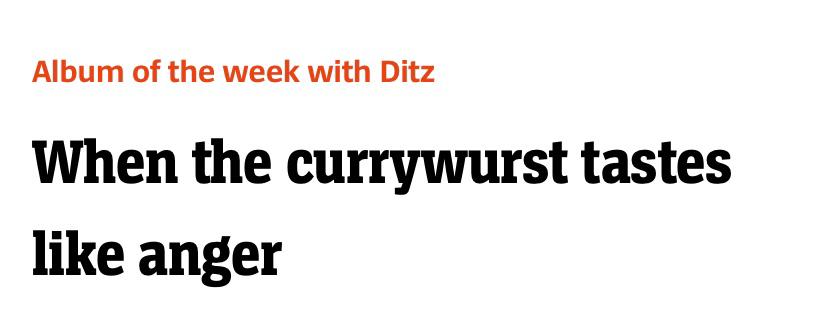 ilovealcopop's tweet photo. The legendary @aborcholte write up on the new @ditzband album for @SPIEGEL_Top has given us an idea for a German exclusive tour T Shirt slogan... https://t.co/iVYHBEDZdc https://t.co/6eu7vhFJHE