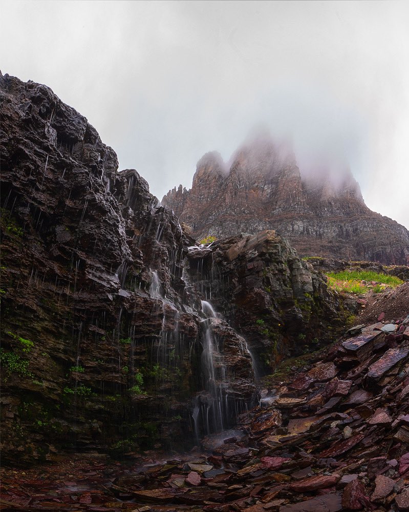 Keep your head in the clouds and don’t be afraid to get your feet wet! -Life tips from Glacier National Park ;)