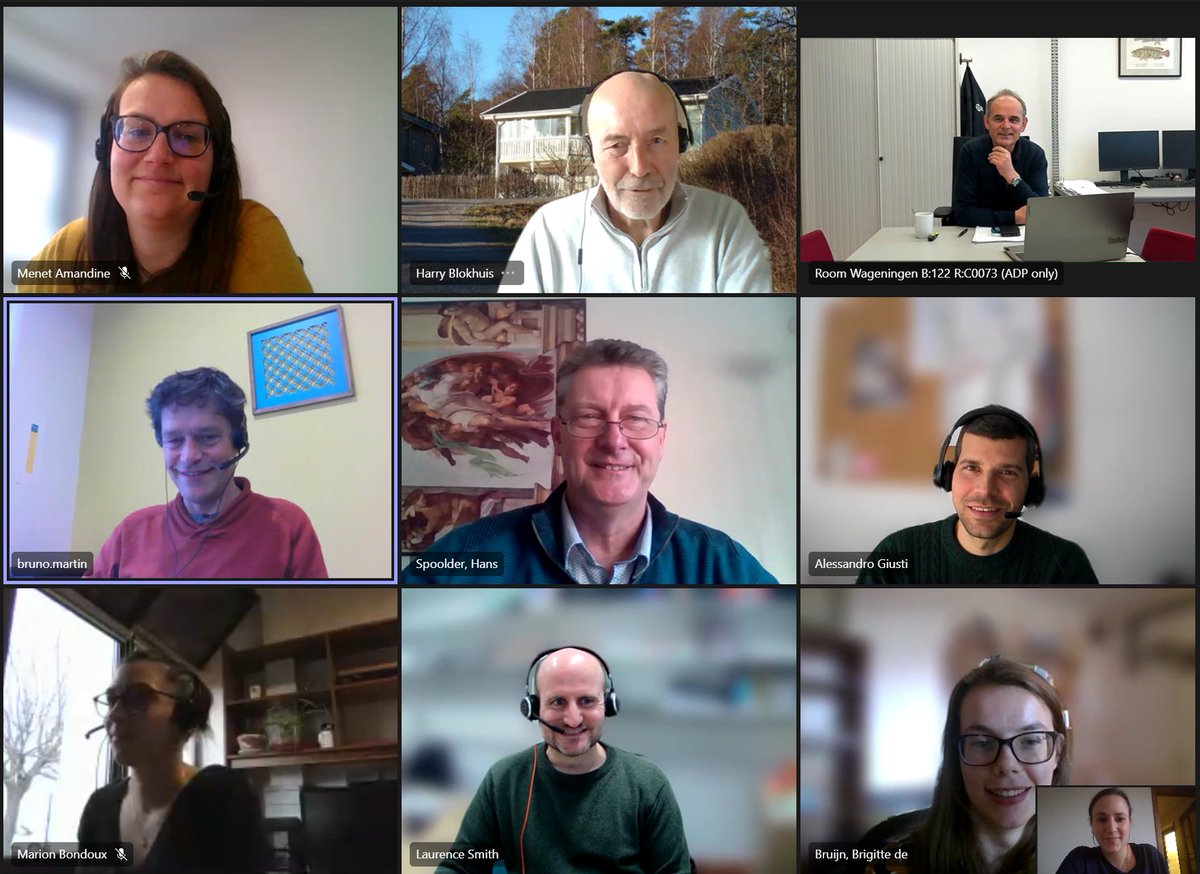 pathways_europe's tweet photo. 📷Snapshot from this afternoon's discussion with @mEATqualityEU, @CodeRefarm1 & @H2020_INTAQT on overlaps + points for collaboration.
A long road ahead, but we're convinced of the #StrengthInSynergy! ♾
#AnimalHusbandry #H2020 #4SustainableFood #Farm2Fork @HorizonEU https://t.co/DE0qjiSHjV