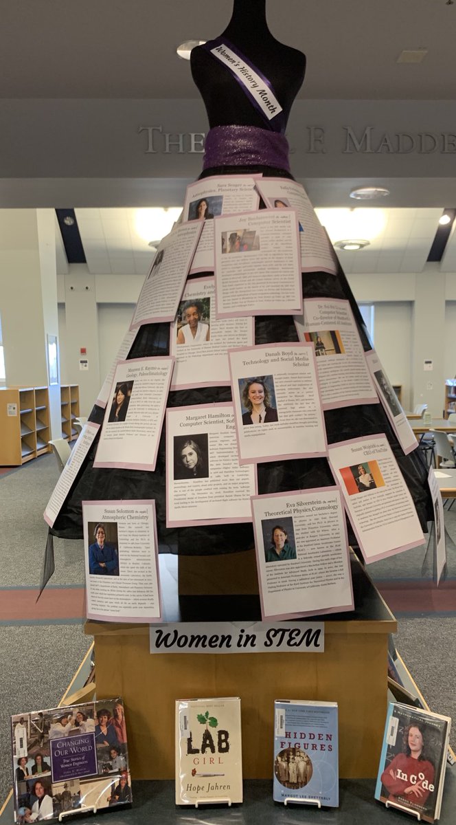 theNHSlibrary's tweet photo. Celebrating #womeninstem at the #nhslib! https://t.co/jLa99TxMuJ