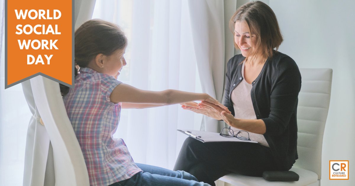 Social workers hold many titles: agents of change, advocates, and modern-day superheroes. We are honored to help equip these individuals with powerful resources, like our Parents Program. #WorldSocialWorkDay parents.culturereframed.org/shop/