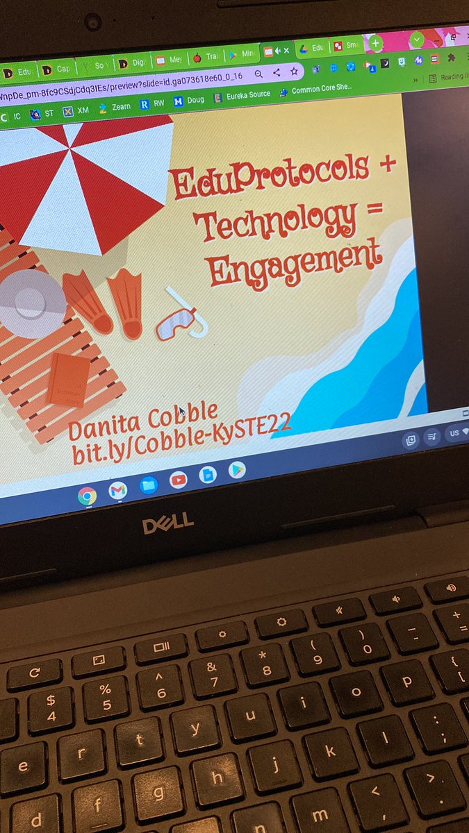 Great way to start Day 3 of KySTE! #DiveIn #KySTE22 #MovingForward