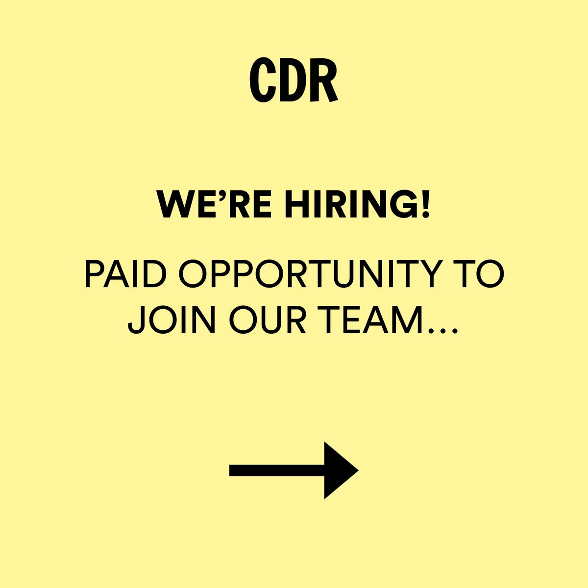 its_cdr's tweet image. We're looking for a part-time events and promotions coordinator to join our team in London! If you're between the ages of 18-25, on Universal Credit, and want to work in music, this could be for you... bit.ly/cdrkickstarter