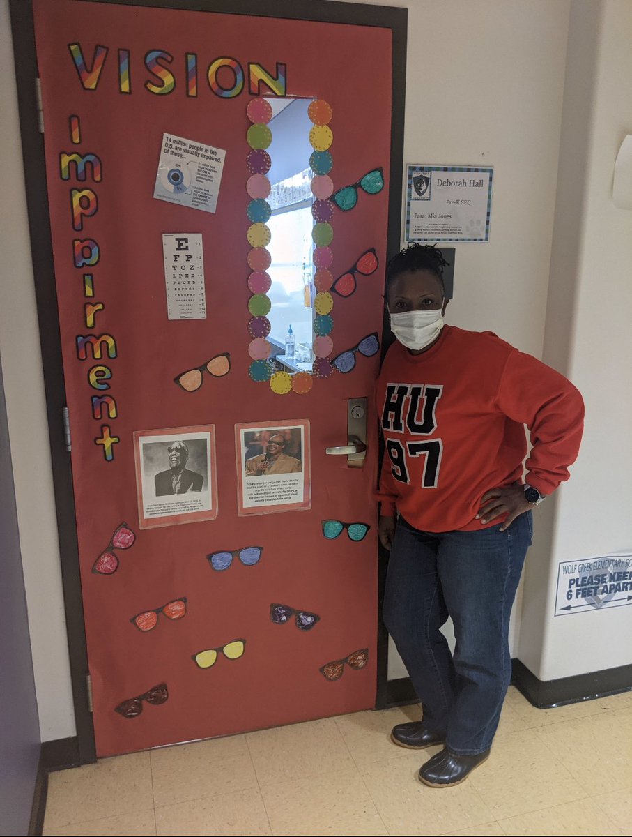 ShyreonJ's tweet photo. Wolf Creek Celebrates Exceptional Children’s Week with our amazing superhero administration team, teachers, paraprofessionals, and service providers. #SEC_ECW @FCS_SEC https://t.co/43vKvT98Ba