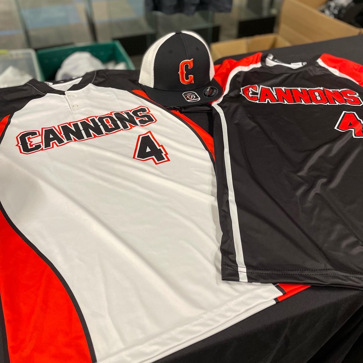 Cannons_NH's tweet photo. New season, new uniforms ✅

We can't wait for Opening Day. 

#CannonsBaseball https://t.co/uR5QxsfLOQ