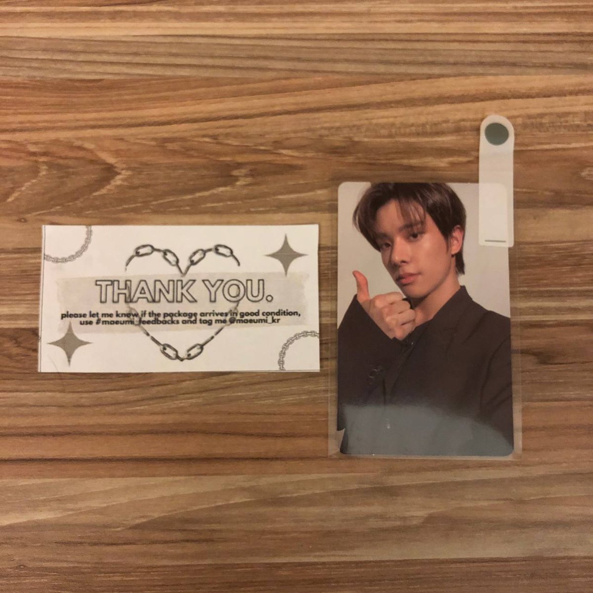 jaeyundays's tweet photo. 💌 jake mail !

he is home !! thank you so much @maeumi_kr for the hassle free transaction &amp; for letting jake come home safely 🤍🥰 #maeumi_feedbacks https://t.co/L7eh3pftZI