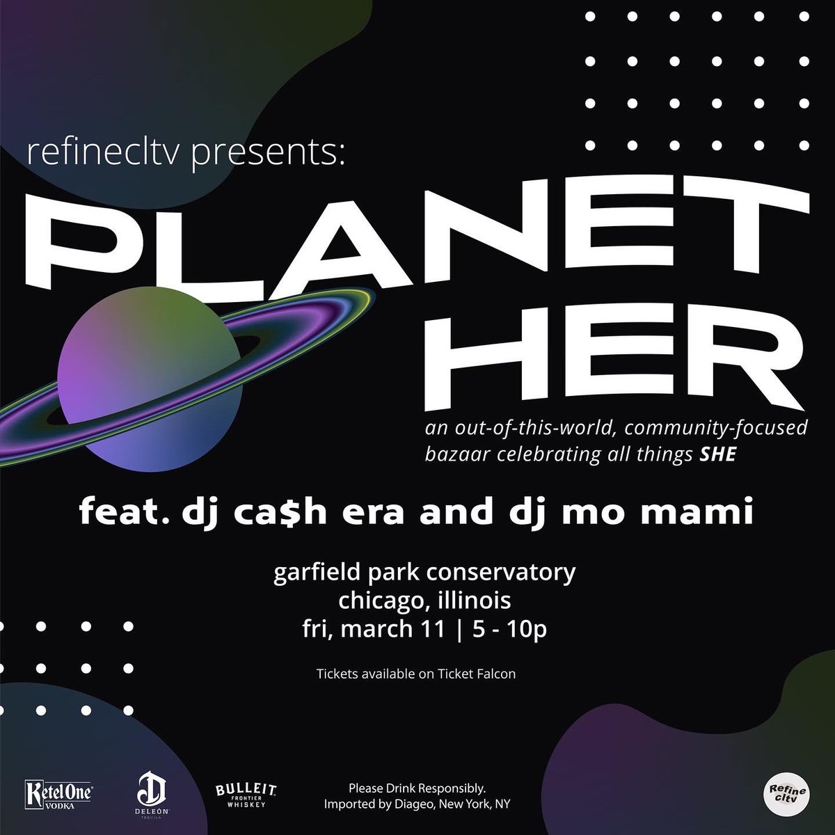 BabesOnlyFun's tweet photo. 🌎 Planet Her 🌎 

Check out @refinecltv tonight from 5-10pm at the Garfield Park Conservatory. With djs @momamimusic and @djcashera Come see some amazing vendors at this community focused bazaar! You can check out tickets at the @refinecltv page! 

#31daysofbabes https://t.co/QxiM9y7Kmx