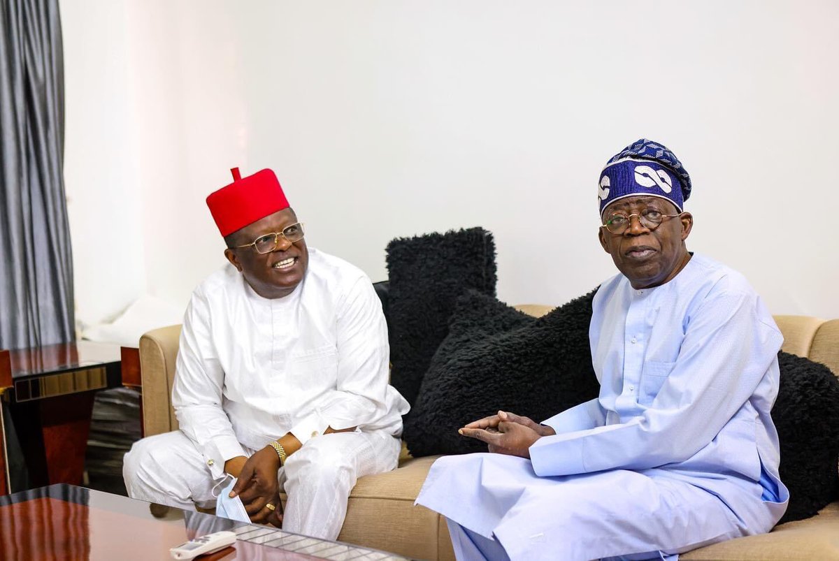 TheABATMovement's tweet photo. Ebonyi State Governor, David Umahi Paid A Courtesy Visit To @officialABAT At His Residence Earlier Today.

@BatProjects23 @BATsupportgroup @AsiwajuSupport https://t.co/JHbba1gw6X