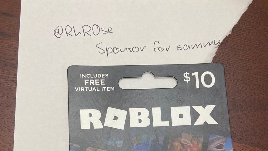 Model8197 on X: Who's ready to win a $25 Robux Card? ($2,500 Robux)   / X