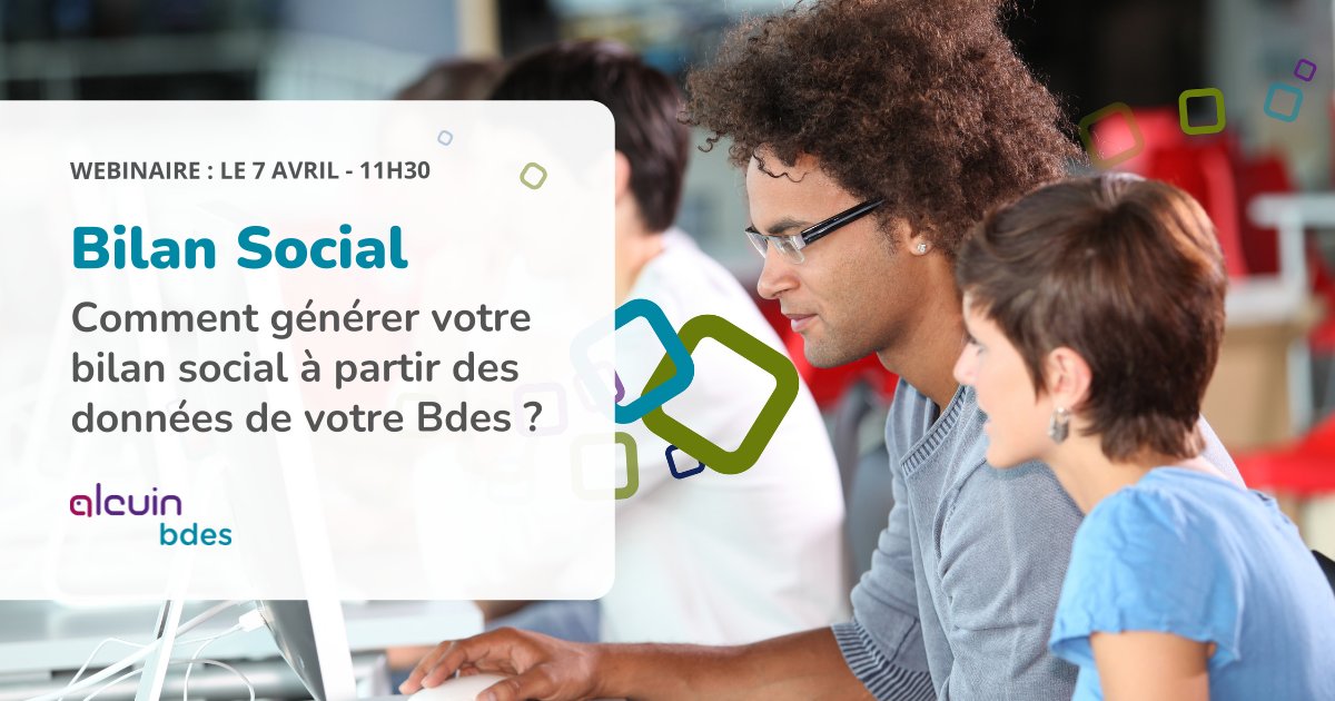 📺 [Webinar #BDESE] Le bilan social 
Le 7 avril à 11h30

Comment générer votre bilan social à partir des données de votre #bdese ? 

Inscrivez-vous gratuitement : webikeo.fr/webinar/le-bil…

#dialoguesocial #relationssociales #ressourceshumaines #RH #CSE #bilansocial #bdes