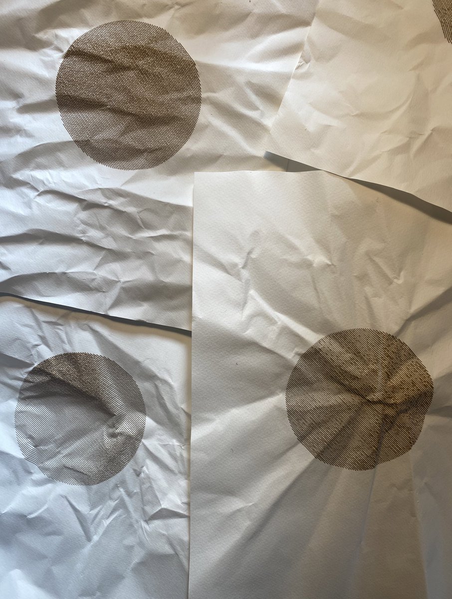 mathusalem_art's tweet image. Yes I’m bad with photos, but here are some wip/research from my next physical collection
#physicalcoding #creativecoding #laserengraving