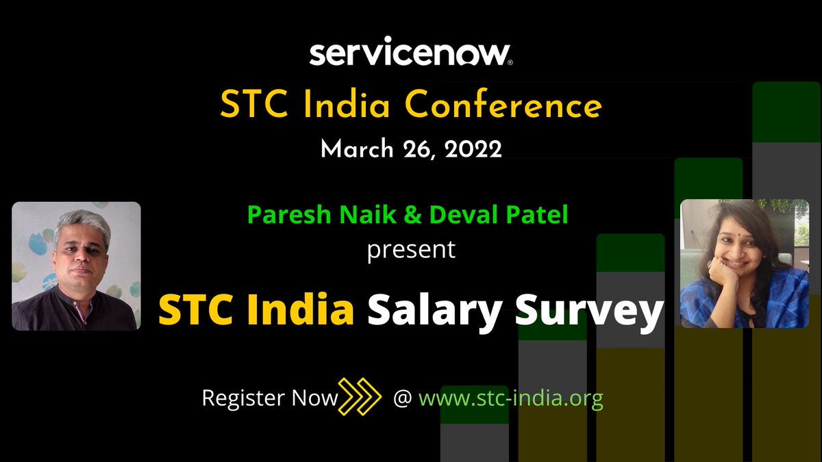 Ever wondered if your compensation is in line with the industry standards? Get data-based insights from Paresh Naik and Deval Patel who present the STC India Salary Survey on March 26, 2022 at the STC India Conference. 

#technicalwriting #salary