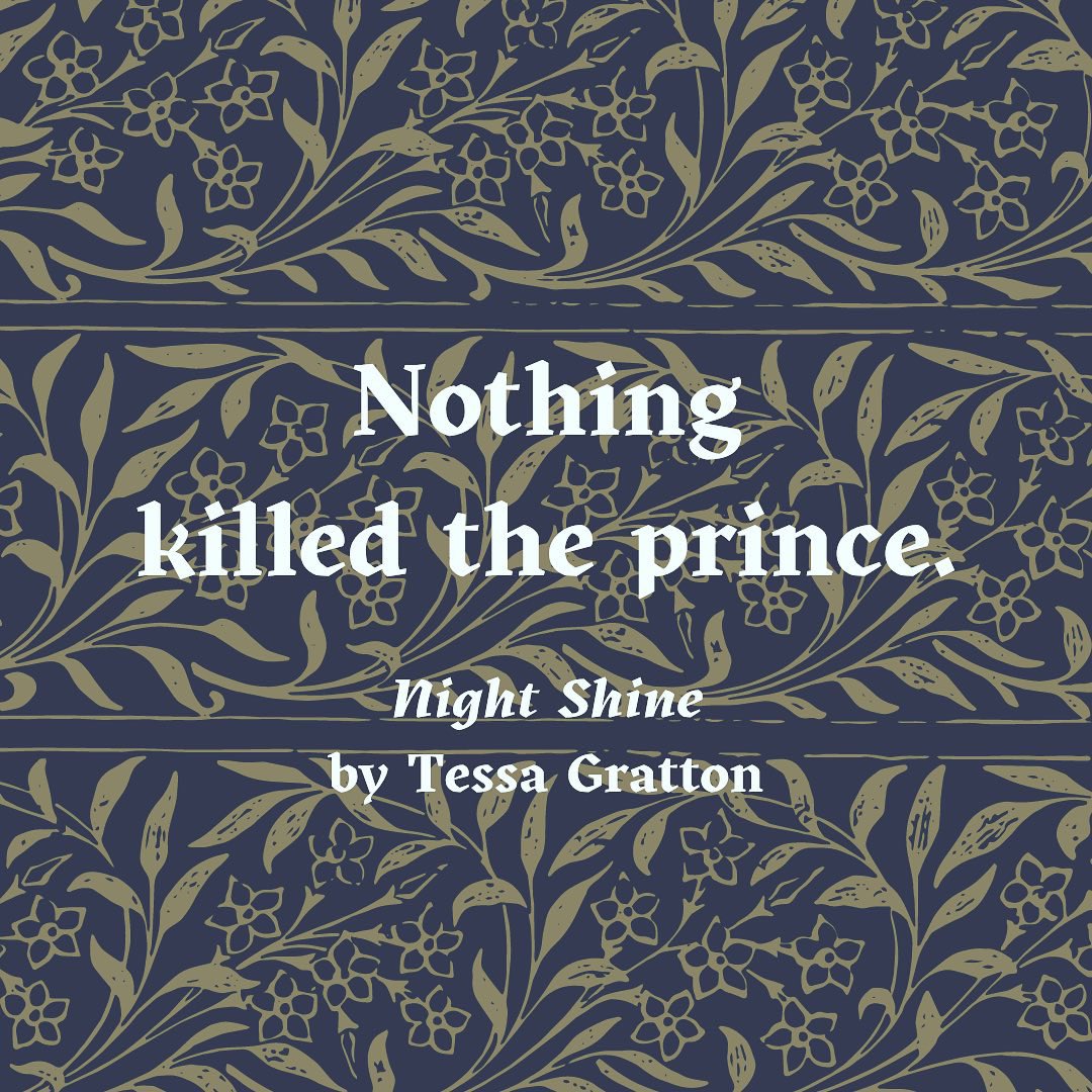 HallLibrary's tweet photo. Night Shine by Tessa Gratton is perfect for fans of Howl’s Moving Castle and Girls of Paper and Fire.
After a crown prince is kidnapped, an orphan named Nothing sets out to rescue him, and discovers all magic is a bargain.
#schoollibrary #queerbooks #yareads #firstsentencefriday https://t.co/fmo237hWiU