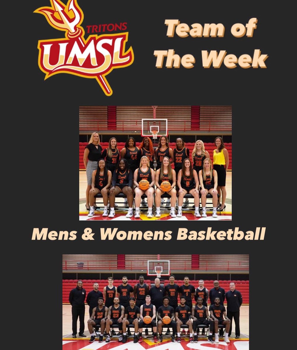 UMSL_SP's tweet photo. Happy Friday!! This weeks winners goes to Zac Cawvey along with our Mens and Womens Basketball teams🎉🔱🙌 #rolltrites @UMSLWSOC @UMSLWBB @UMSLMBB https://t.co/94YxVDa36B
