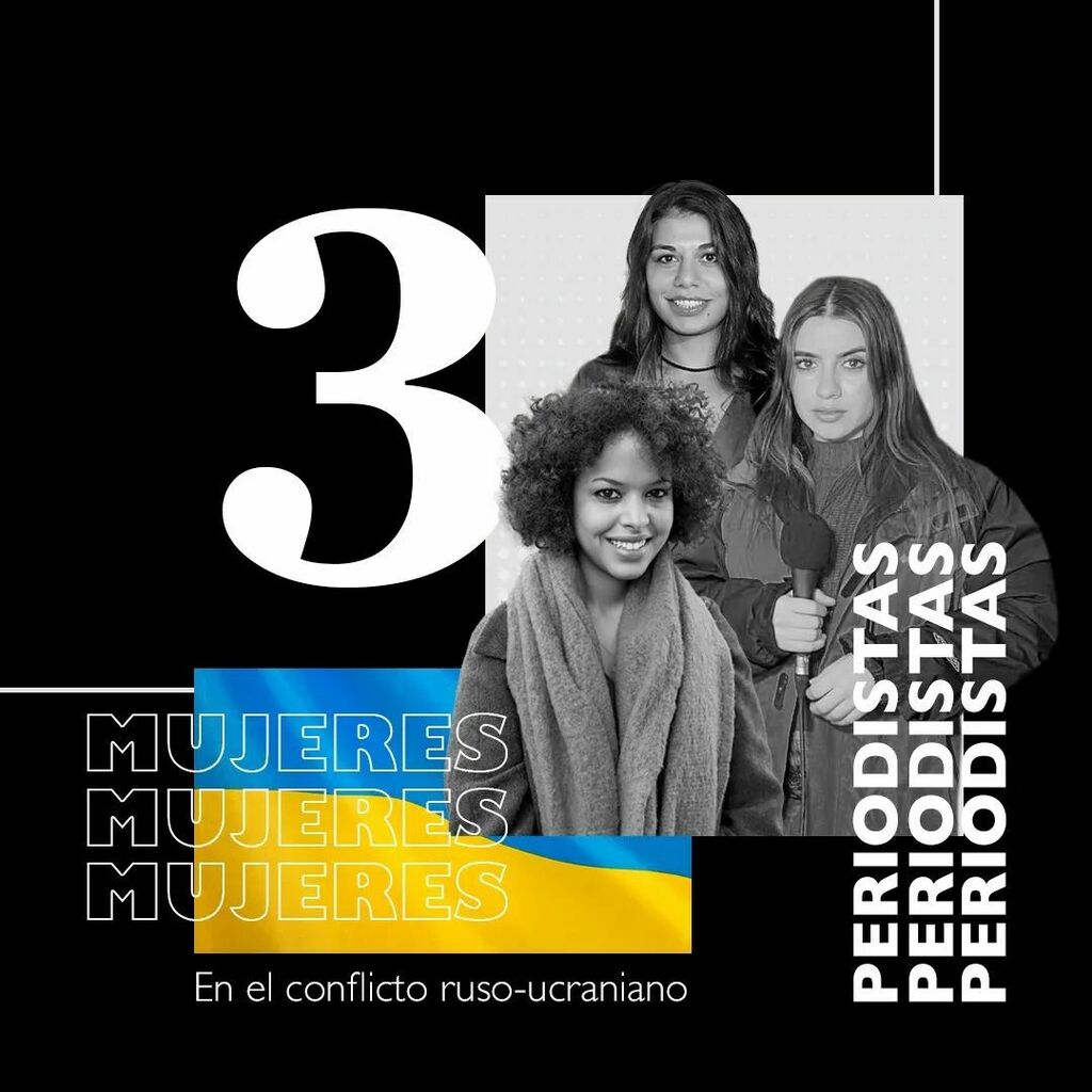 p3drobot's tweet photo. Agenciacomma pone de relieve el papel de estas tres periodistas en el conflicto ruso ucraniano https://t.co/nycrCw0vOv https://t.co/U9ZDmG8OGp