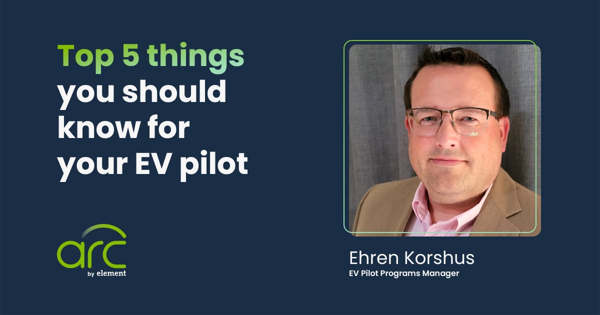 Chris_Hepler's tweet photo. As we remain committed to guiding clients through their electrification journey, here are the top 5 lessons for you to keep in mind when starting an EV pilot: https://t.co/LnFREnCqYU

 #electricvehicle #ArcbyElement #fleetelectrification #fleetmanagement #electricfleet https://t.co/qOjXPc3u9k