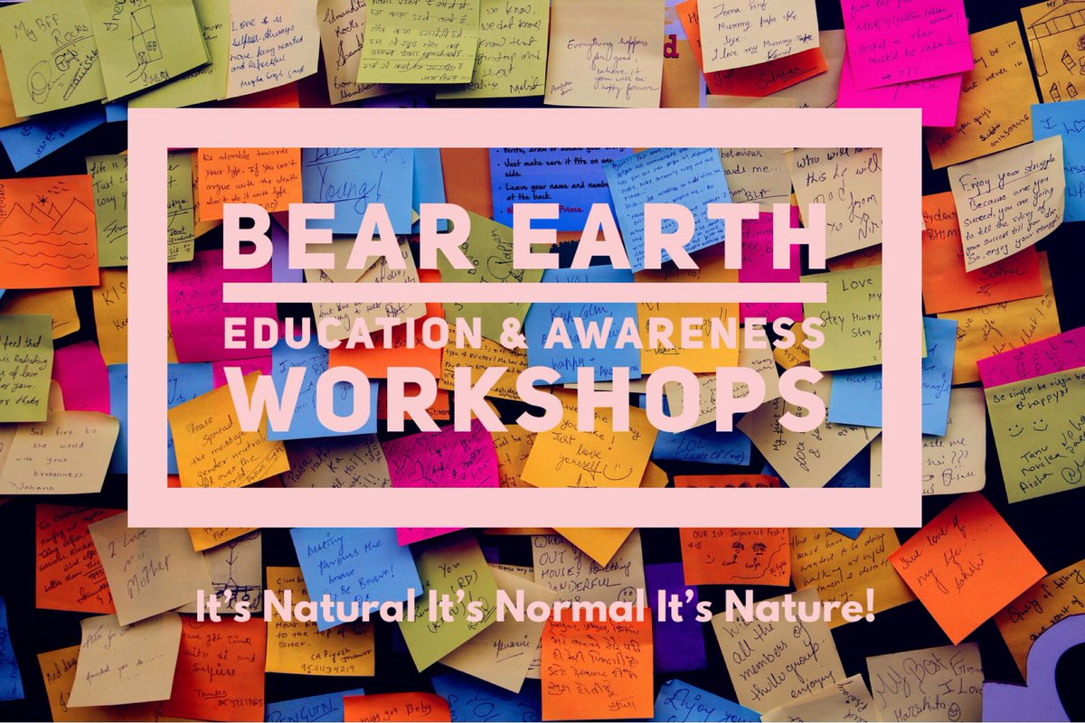 ItsNaturalItsN1's tweet photo. If you’re a school or community group who would like to take advantage of our educational &amp; awareness raising workshops #FREE please send us a message for more details. #NormalisingTheConversation #SafeSpaces #Myths &amp; #Taboos #ConfidenceBuilding @thepl_network #BearEarth https://t.co/WBxPGAbdZi