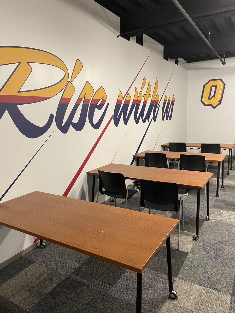 SteveSnyderQ's tweet photo. Study Areas for Varsity Athletes #TheBestRightNow 📘📒📕 #HERECOMESQUEENS 🇹🇩 https://t.co/MqcpmXxhvS