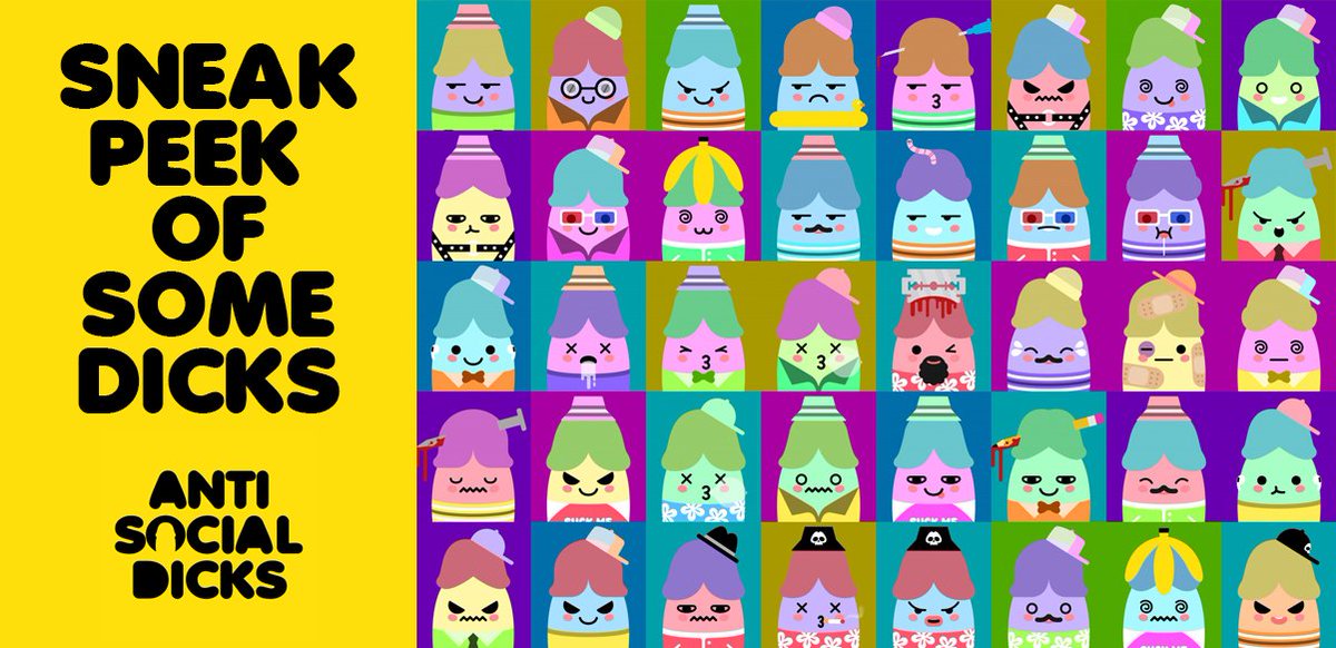 Sneak Peek #AntiSocialDicks #NFTArt #NFT #AntiSocial #Dicks