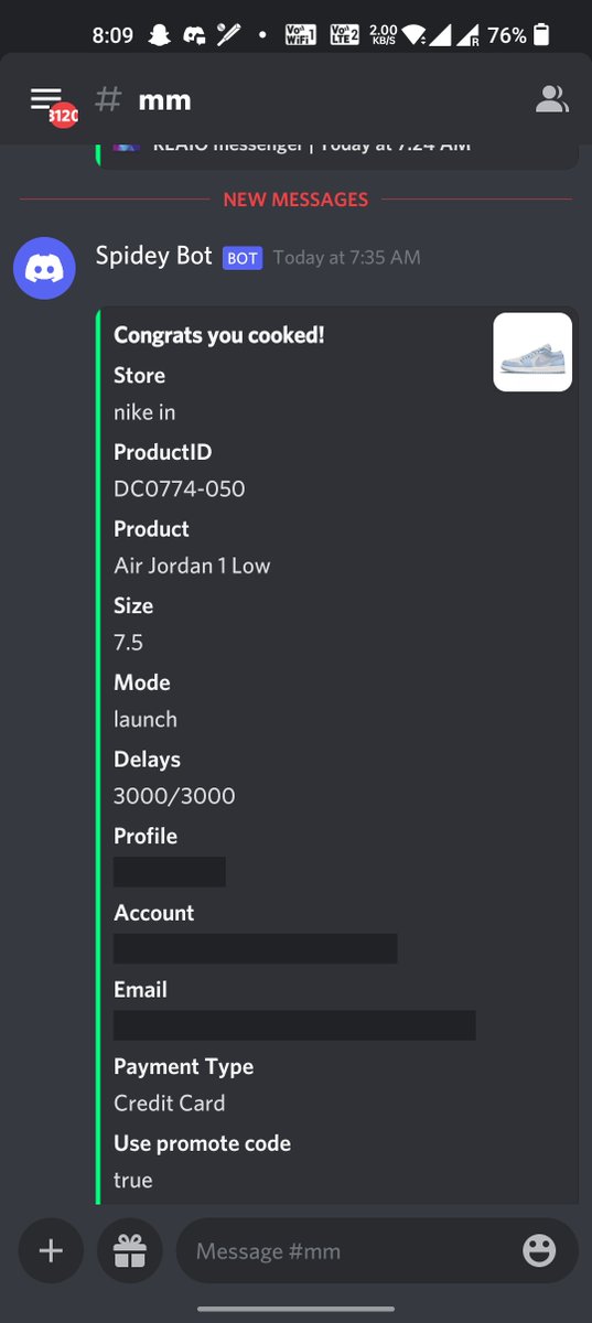 Success from member