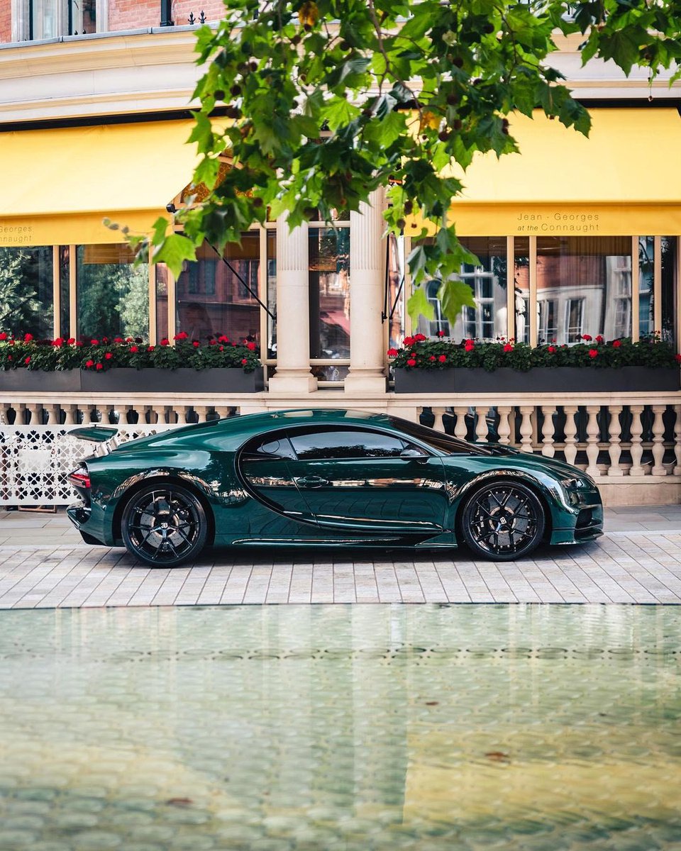 carblogturkiye's tweet photo. İşte 11 Mart Dünya Britiş Reysink Gırin tonları günü falan.. #chiron #Bugatti #Chiron #BugattiChiron #Hypercar #BritishRacingGreen #London via @tfjj https://t.co/cXWFust6ZH