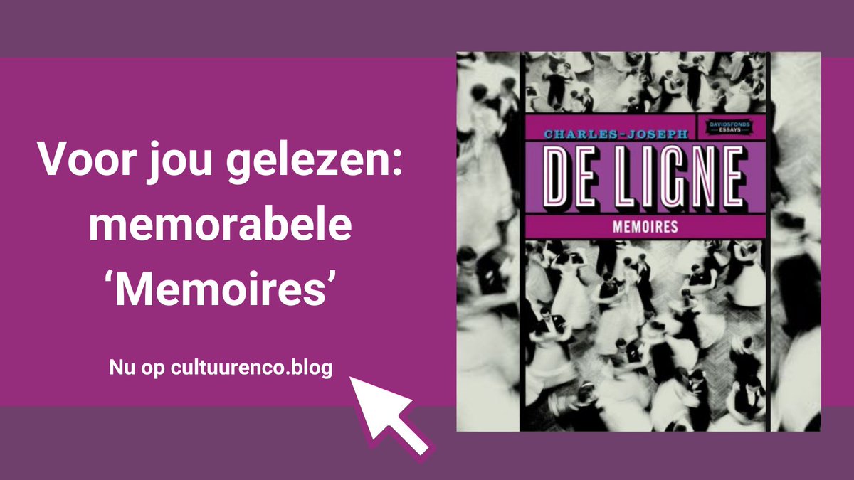 Nieuw op onze #blog: over het Davidsfonds Essay Memoires. Lees het hele artikel op: