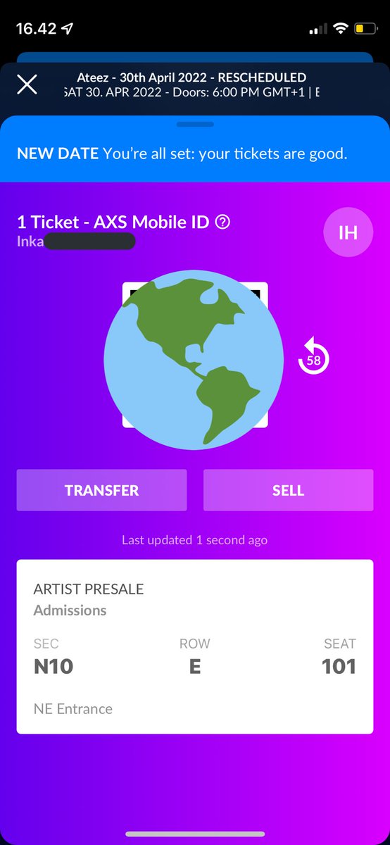 selling my ticket for 30th april ateez concert in london !! asking 116£ or 138€, dm me if interested

please rt!

#ateez #ateezlondon #atiny