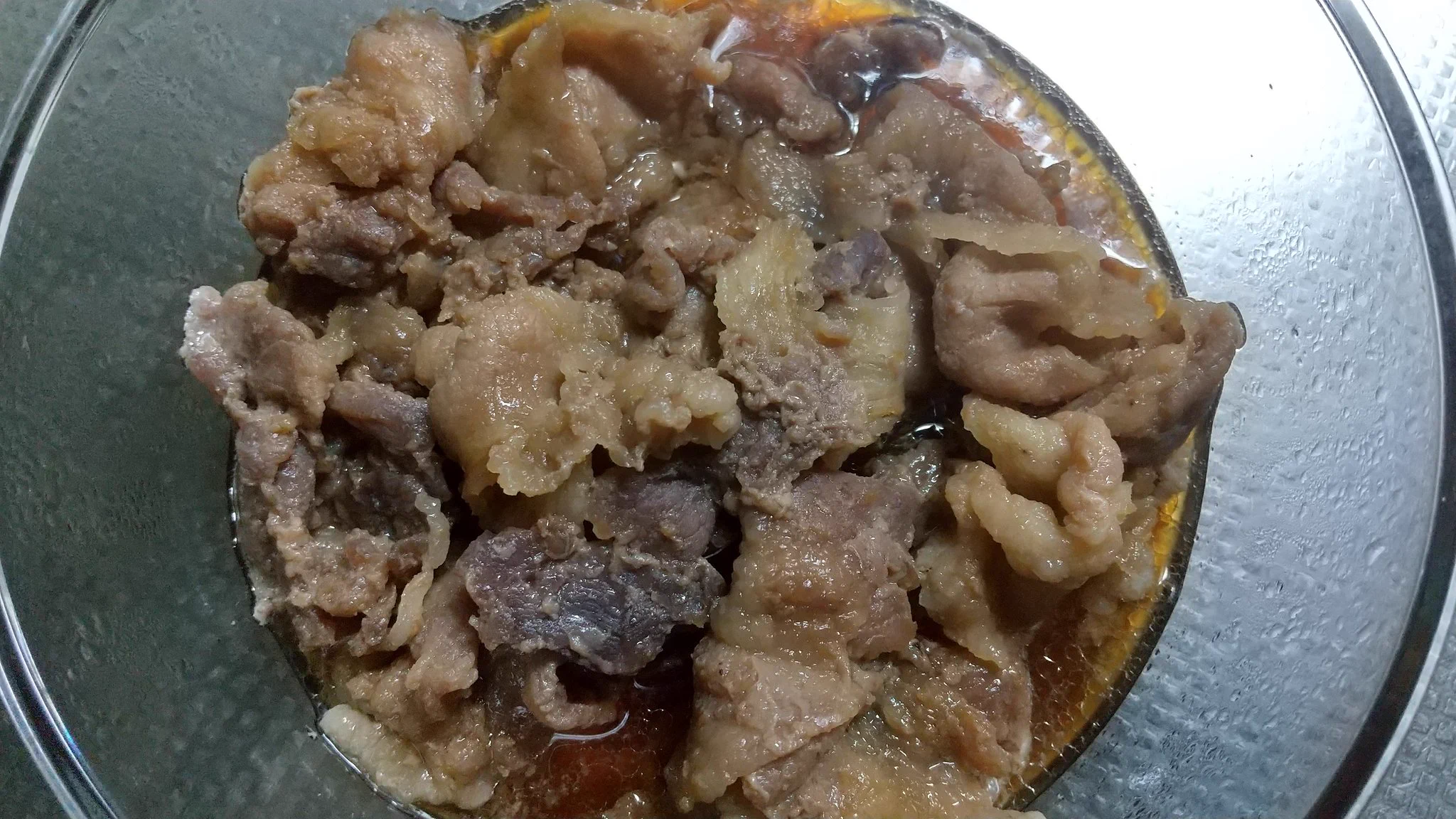 豚バラ薄切り肉で作りました😇
一度冷凍して解凍しました  