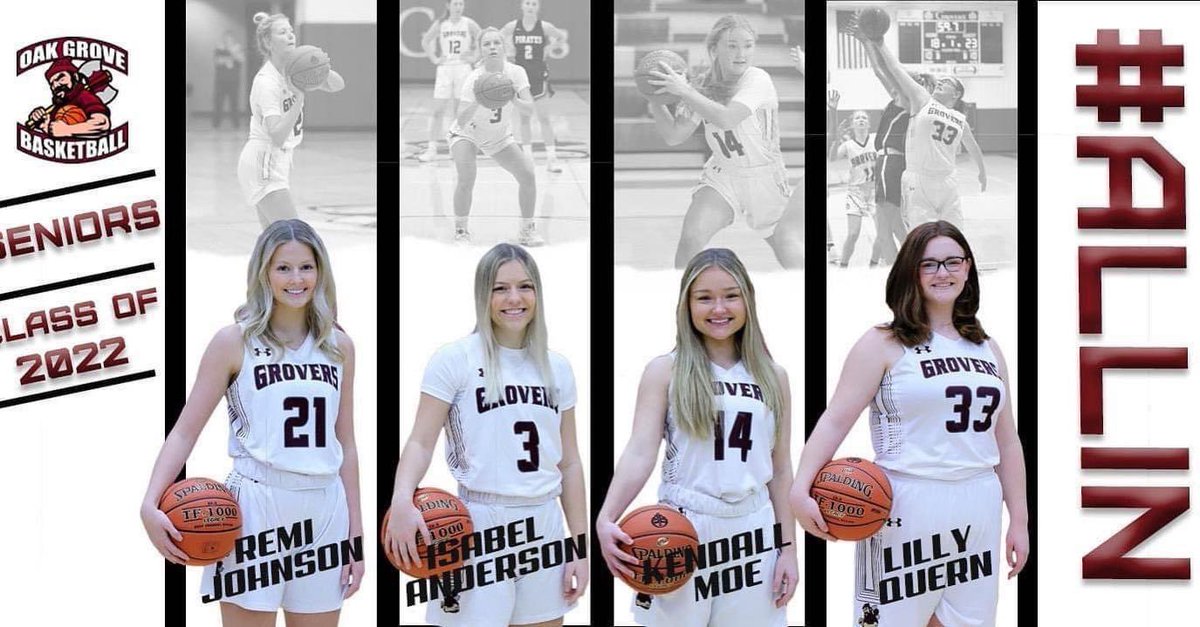 OG_GAC's tweet photo. Thank you seniors 2️⃣0️⃣2️⃣2️⃣!!  We appreciated your hard work, dedication and leadership this season.  Go Grovers!! 💪🏀 #grovernation 

Girls photo montage 📸: S J Uecker Photography https://t.co/dNxLcvAJjn