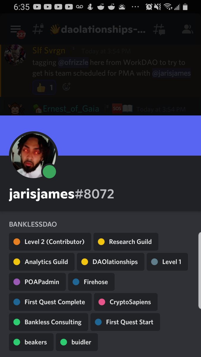 Jaris James tweet media