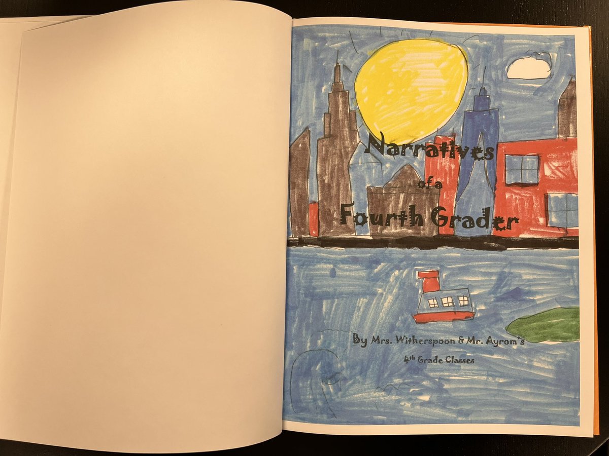 shellyd396's tweet photo. I was thrilled to take a sneak peak at our 4th graders published creative writing. All of the 4th grade @LBECDC Leopards wrote and published a piece. I am so proud of our Leopards and teachers. @dcpublicschools #WeAreLaSalle @DCElementaryELA 💙💙💙 https://t.co/nGdlSqAc64