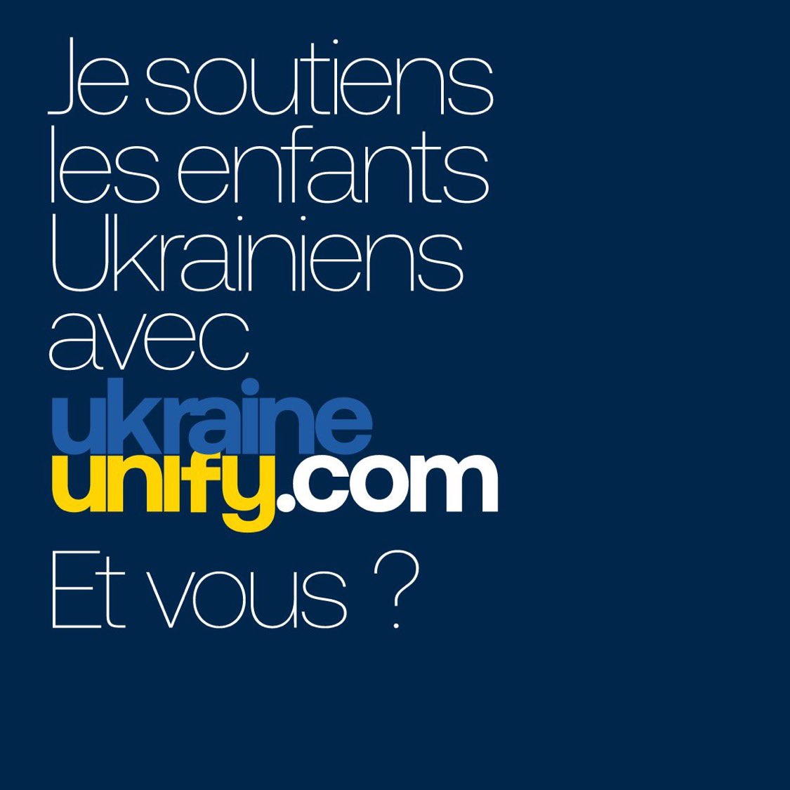 Je me suis mobilisée pour les orphelins de l’Ukraine avec Eka Zguladze ( ex ministre des affaires intérieures de l’Ukraine ) et <a href="/LesNapoleons/">LesNapoleons</a> 🇺🇦🙏🏻 Envie de nous aider ? Vous pouvez faire un don ici UkraineUnify.com  @MondherAbdndr <a href="/omoulierac/">Moulierac Olivier</a>