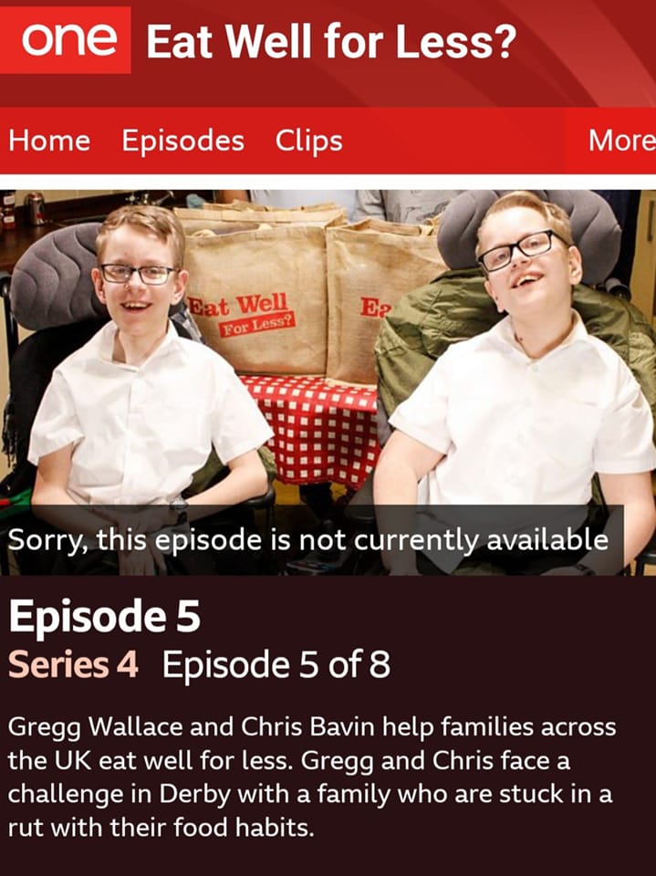 SamandAlex05's tweet photo. I remember watching Sam and Alex on @EatWellForLess  with @GreggAWallace  and @Chris_Bavin sadly we can't watch that episode at the moment but we can keep liking, sharing our story and donating to #SaveTheirHome
https://t.co/S3RN1qpRGk https://t.co/LRYAZrXDSq