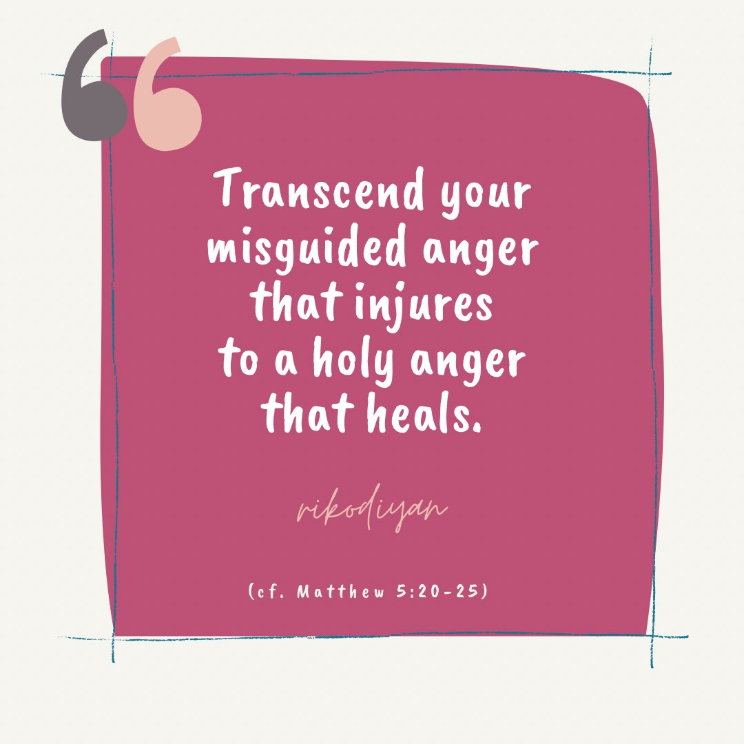 rikodiyan's tweet photo. Friday of the 1st Week of Lent
“But I say to you, whoever is angry with his brother will be liable to judgment.” — Matthew 5:22
#RandomlyRikorded
#DailyGospelThoughts https://t.co/UOCx85gc3A