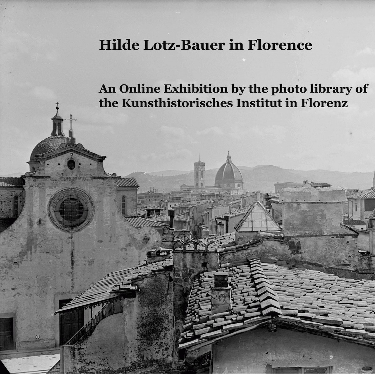 If you're interested in photographer Hilde Lotz-Bauer you can find more information on her website hildelotzbauer.net and via our online exhibition t1p.de/5dndo #photography #florence #khiflorenz