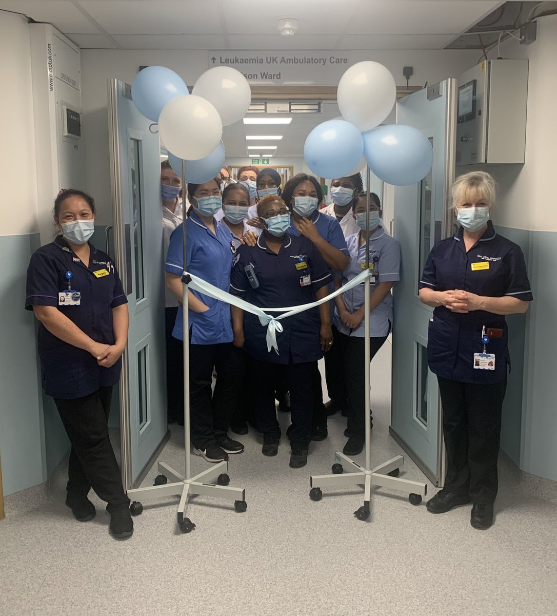 Órla Stewart 💙 (@orlapstewart) on Twitter photo After over 9 months of closure for improvement works our brilliant new Davidson ward is officially open with a state of the art air handling unit to ensure our #bloodcancer #patients are as safe as possible <a href="/CliveKay/">Clive Kay</a> <a href="/lorcanwo/">Lorcan Woods</a> <a href="/KingsCollegeNHS/">King's College NHS</a> <a href="/supportkings/">King's College Hospital Charity</a>
#StrongerTogether After over 9 months of closure for improvement works our brilliant new Davidson ward is officially open with a state of the art air handling unit to ensure our #bloodcancer #patients are as safe as possible <a href="/CliveKay/">Clive Kay</a> <a href="/lorcanwo/">Lorcan Woods</a> <a href="/KingsCollegeNHS/">King's College NHS</a> <a href="/supportkings/">King's College Hospital Charity</a>
#StrongerTogether