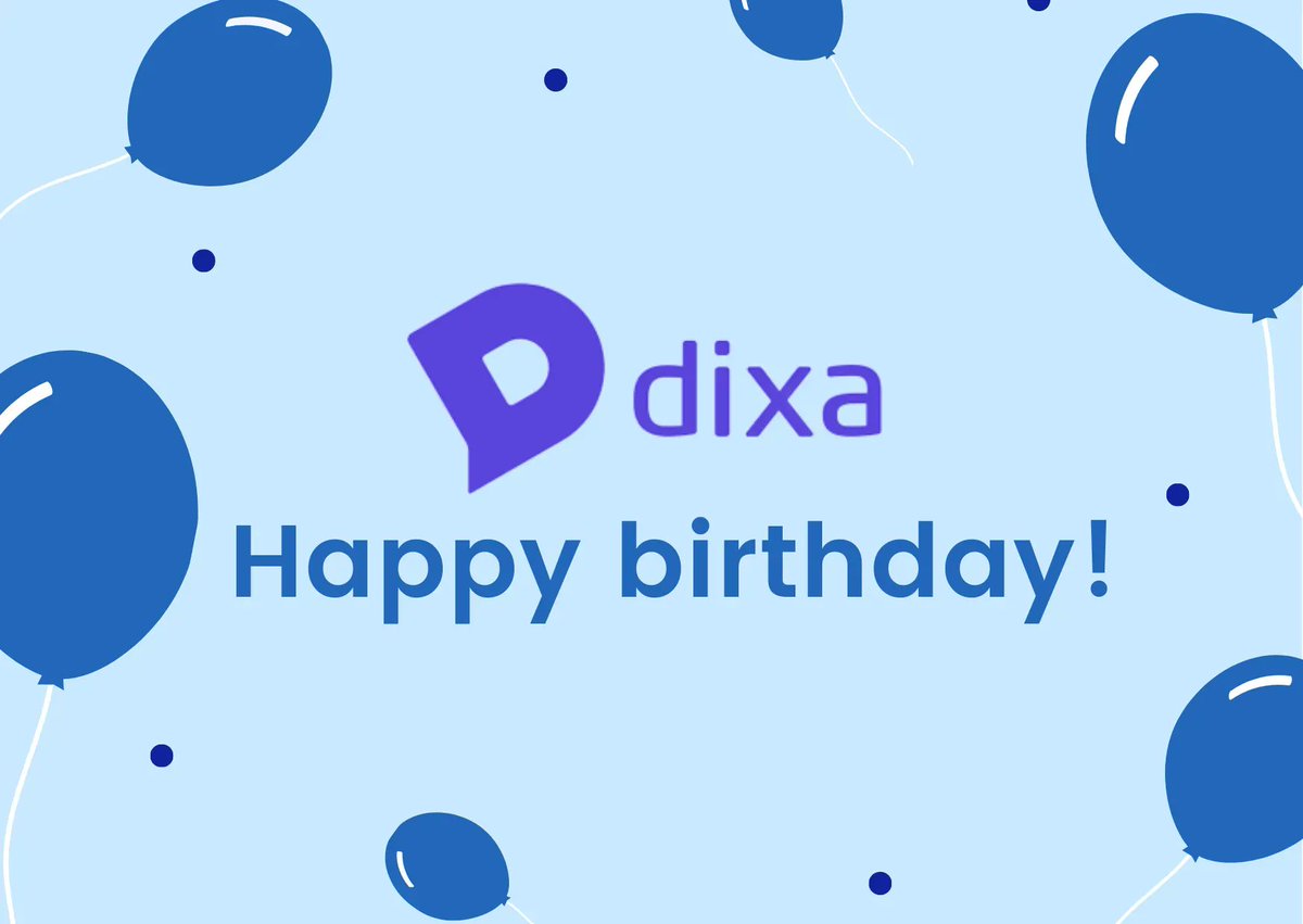 HDMigration's tweet photo. 🎉 Happy 7th Birthday @DixaApp It has been a productive and awesome few years!
May your year be full of satisfied users 🏆 and 5-start reviews 💫.
Want to move to Dixa? Take a look here: https://t.co/JLGXPMshbu
#Dixa #helpdesk #customersupport https://t.co/omVjnQQ72K