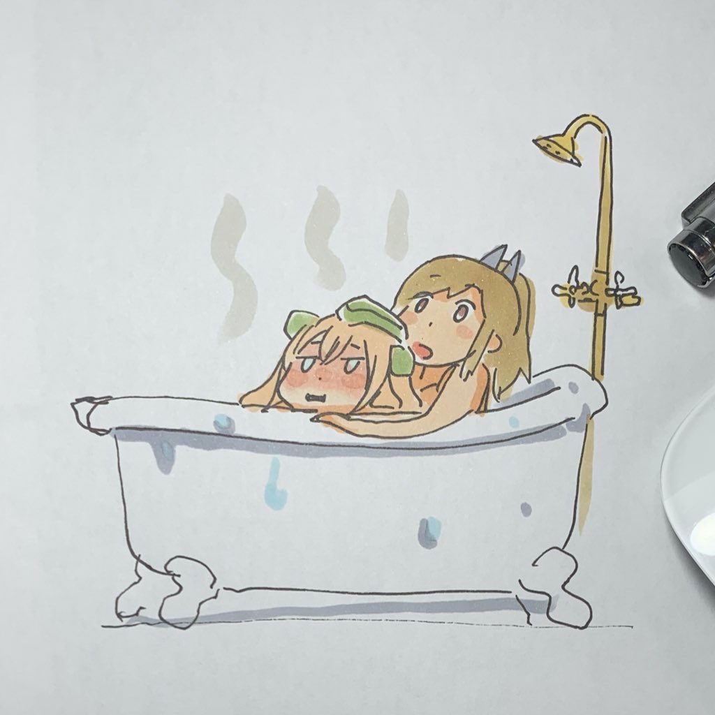 伊401(艦これ) 「」|ひじからのイラスト