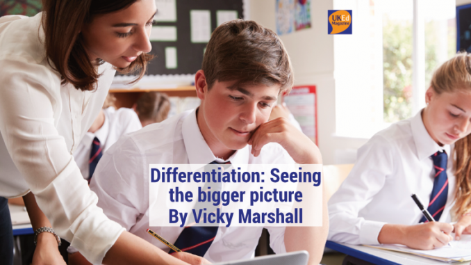 UKEdMag: Differentiation - Seeing the bigger picture by <a href="/vicks_marshall/">Vicks Marshall</a> ukedchat.com/2018/08/06/dif… via @UKEdChat