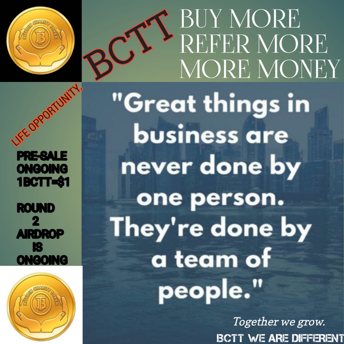 BcttOfficial's tweet photo. Round 2 airdrop is live
https://t.co/8NcQ1cJVQv https://t.co/nBYiL1uuoX